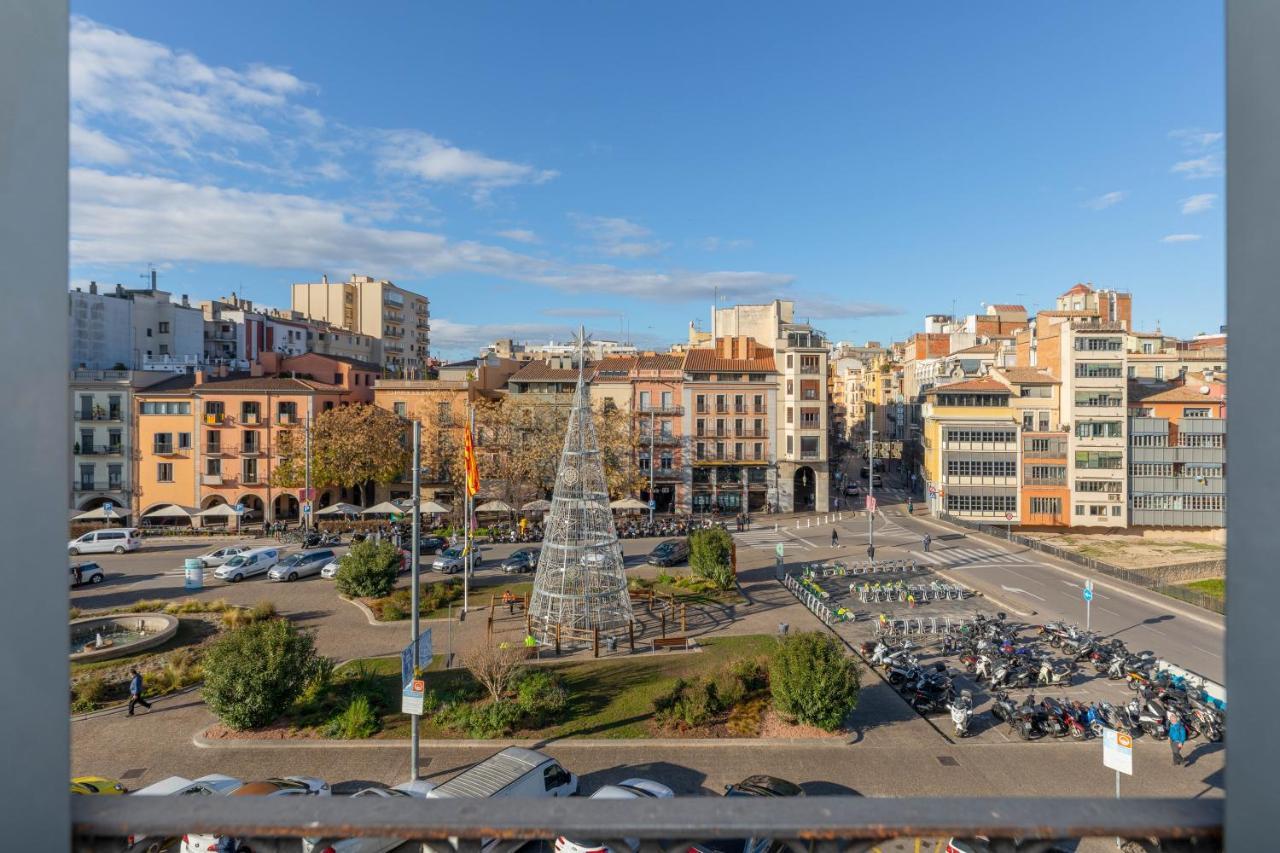 Flateli Placa Catalunya 10 Girona Esterno foto